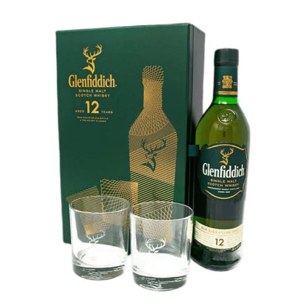GLENFIDICH 12YEARS WITH CUP