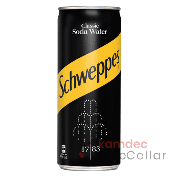 SCHWEPPES SODA WATER