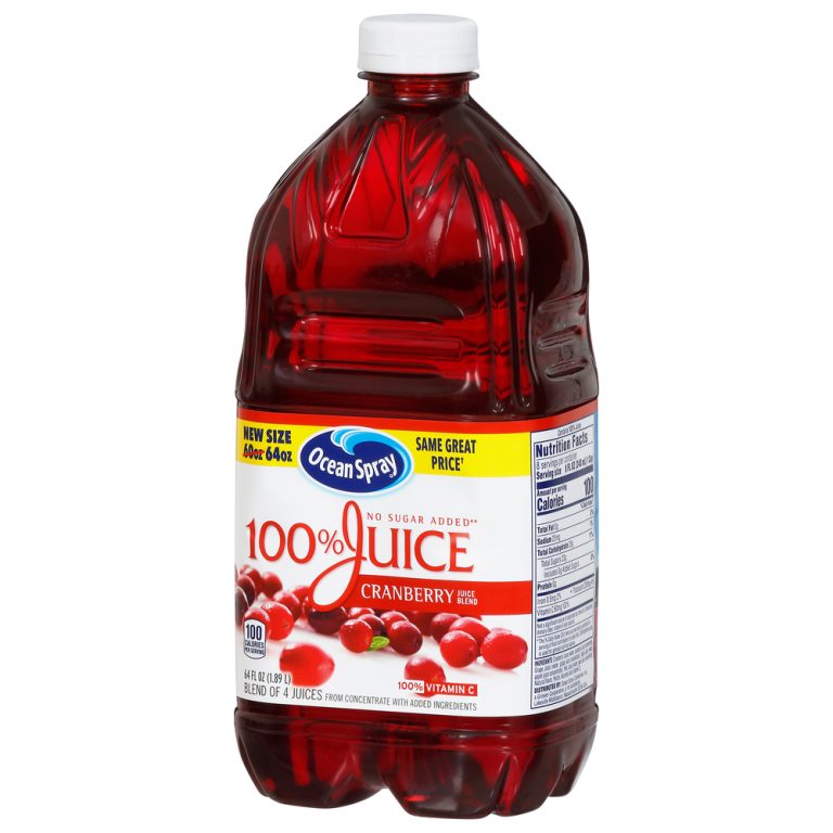 OCEAN SPRAY 100% JUICE CRANBERRY